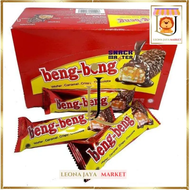 LJ MARKET BENG BENG 20 GR/PCS - SNACK COKELAT 0