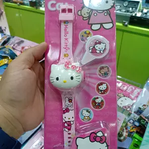 jam tangan anak2 projektor/lampu tembak Gambar