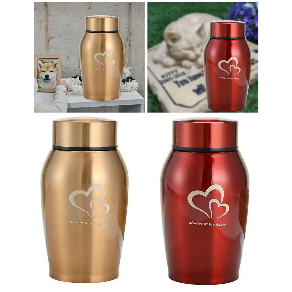 Pet Urn Final Comforting Resting Place Burial Lightweight Storage Container Memorial Ash Holder for Rabbit Kitten Dogs Cat Kitty