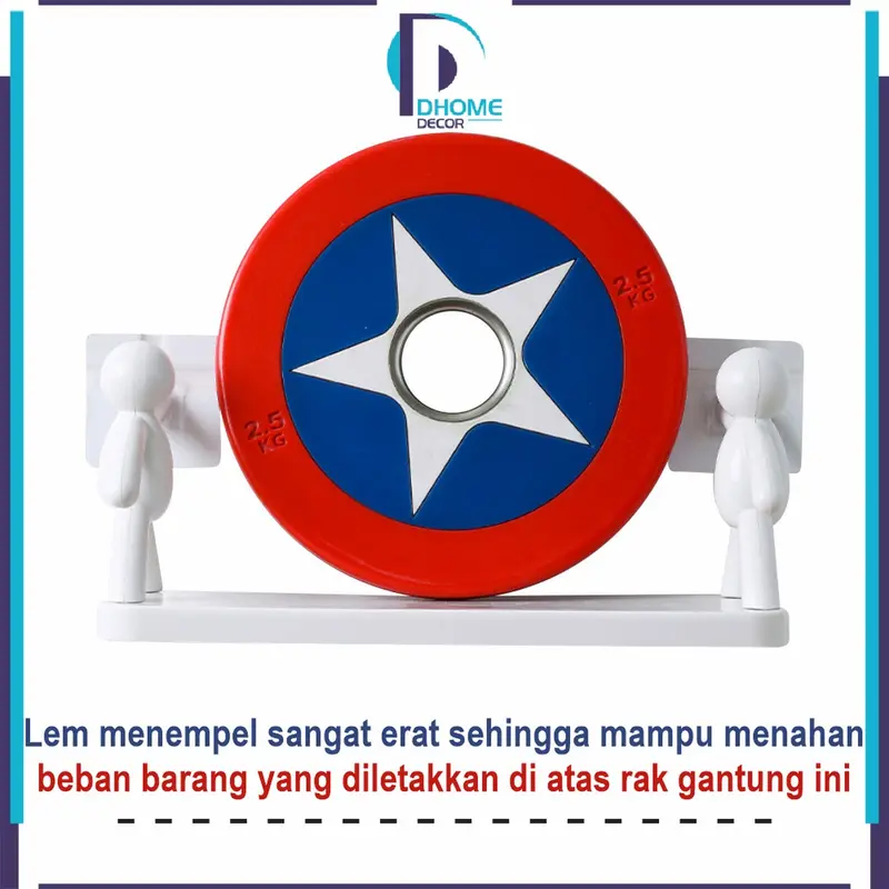 [COD] DH C440 Rak Tempel Susun Minimalis Hiasan Dinding Dapur Ambalan Gantung Multifungsi Dapat disesuaikan 3