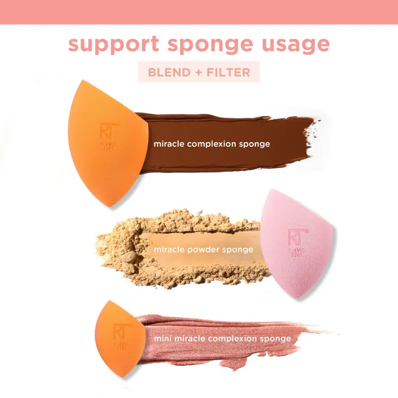 Real Techniques Ultimate Makeup Sponge Trio 3