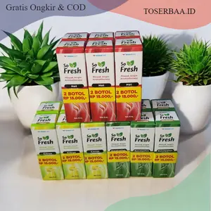 6 Pcs So Fresh Aromaterapi  10ml Paket Murah