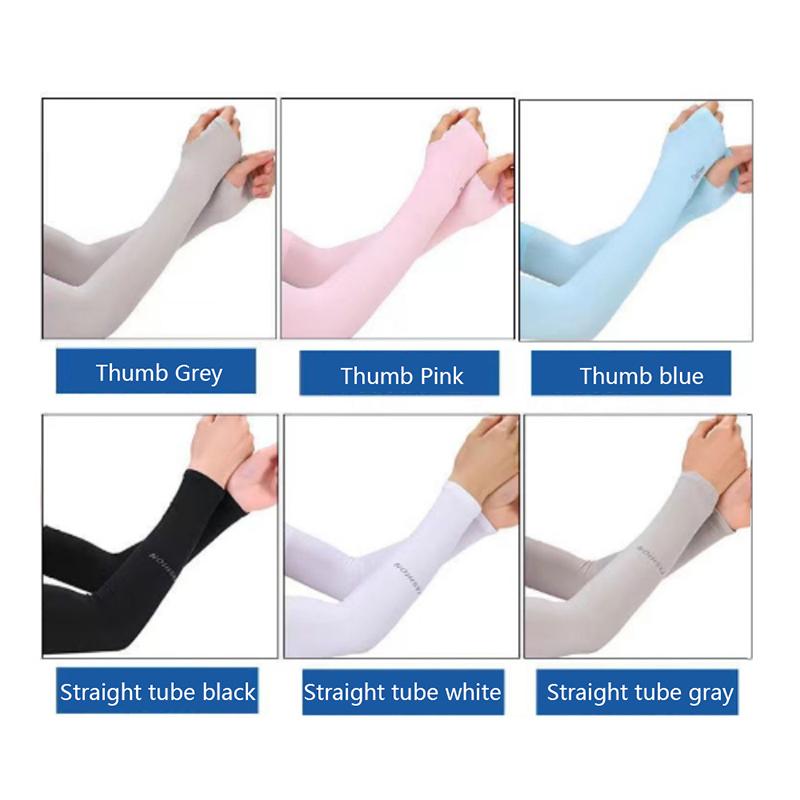 Product Introduction of Cool Arm Sleeve Cover for Men Women Sun Protection Ice Sleeve Sunscreen Arm Guard for Basketball Running Cycling Bodybuilding 21