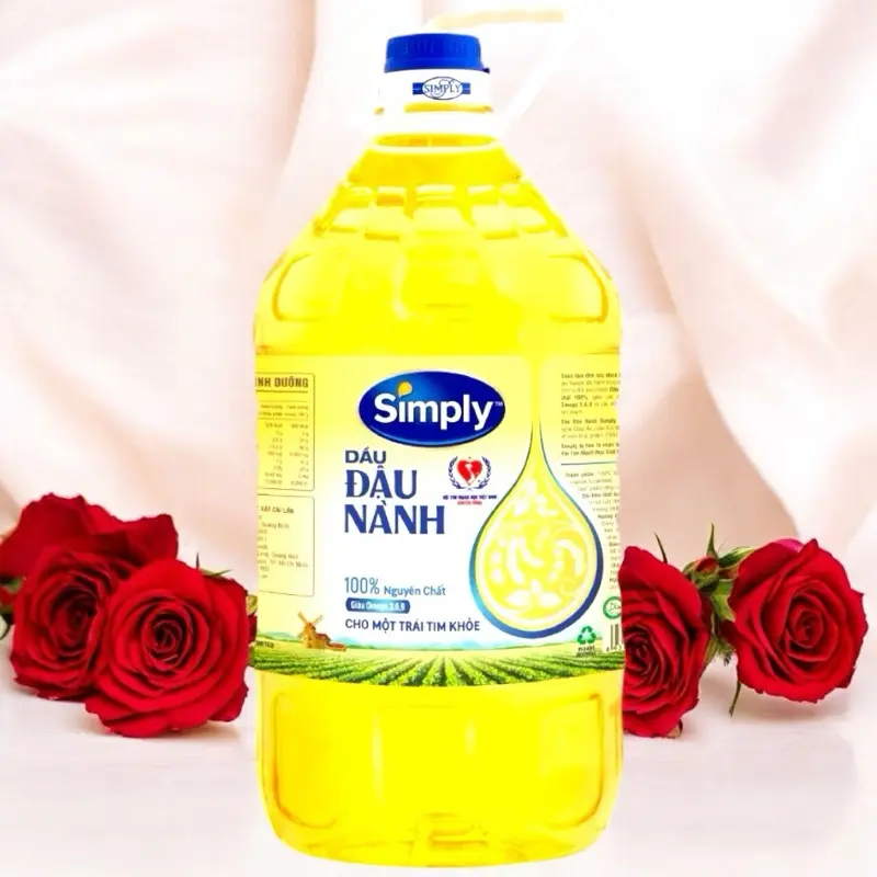Dầu Đậu Nành Simply Can 5L Chính Hãng - Sản Phẩm Ăn Chất Lượng Cao chai dầu#Titava-{Độc quyền hàng chính hãng}