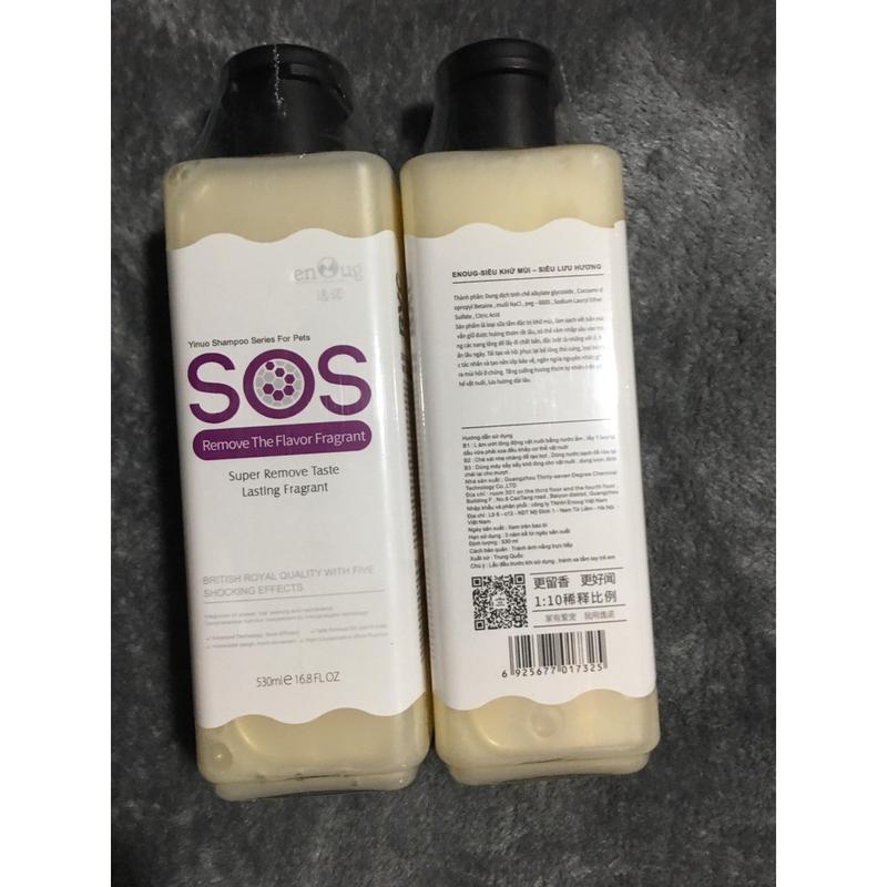 Sữa Tắm Cho Chó Mèo SOS 530ml Lưu Hương, Thơm Lâu – Mã STCM04 8