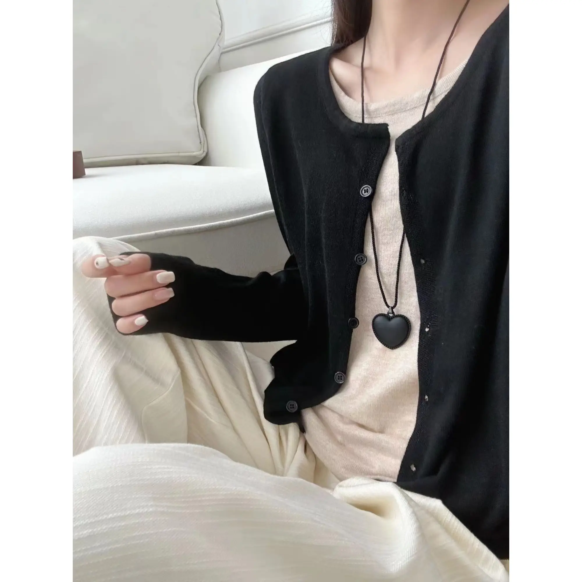 Áo Khoác Cardigan Trơn Nhiều Màu Form Vừa Peonyb - Khoát Len Tăm Mùa Thu Đông Kiểu Dáng Bánh Bèo Tiểu Thư Hotgirl Phong Cách Hàn Quốc Đẹp