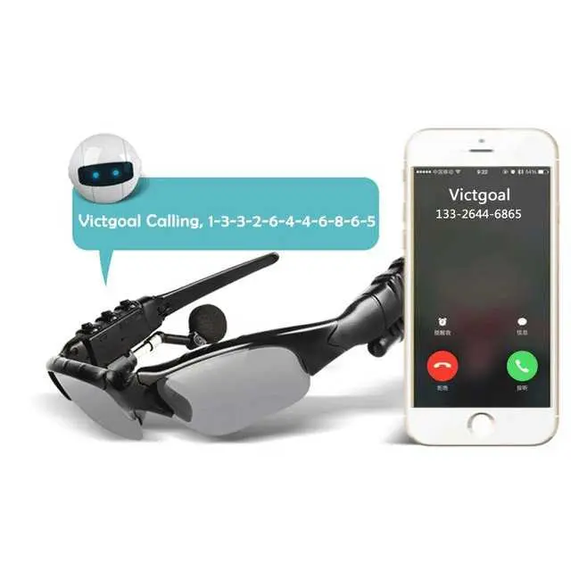 Kacamata Headset Bluetooth Polarized Bonus 4 Lensa Kaca Mata Headset Bluetooh Full Music Bluetooth Sun Glasses Handsfree MP3 7