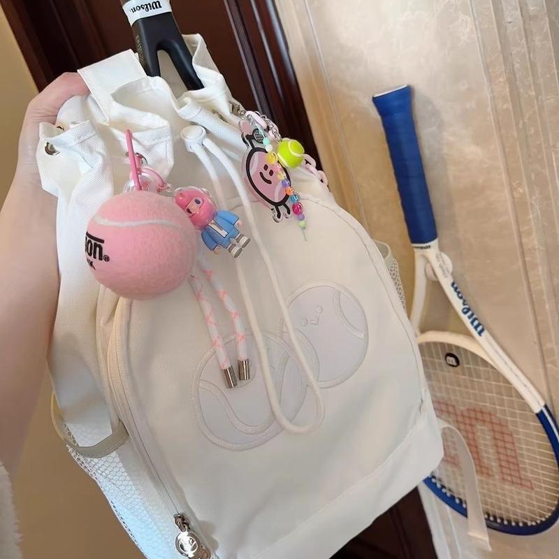 Product Introduction of Ba Lô Thể Thao Tennis Sữa, Ba Lô Đa Năng, Dành Cho Nam Và Nữ, Dung Tích Lớn, Thích Hợp Cho Cầu Lông, Thể Dục, Ba Lô Người Lớn Và Trẻ Em, Phát Hành Năm 2024 9