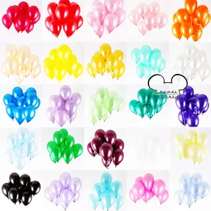 Paket Balon Latex Metalik 1 Pack Isi 25 Pcs / Balon Metalik Per Pack / Balon Metalik 1 Pack Isi 25 Pcs