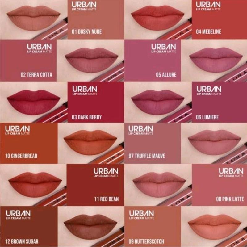 IMPLORA Urban Lip Cream Matte Velvet ( lipcream Lipstick Lipstik ) 3