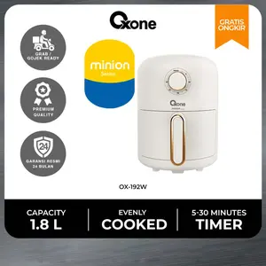 OXONE OX192 Air Fryer Minion Series 1.8 Liter Capacity Stainless MINI