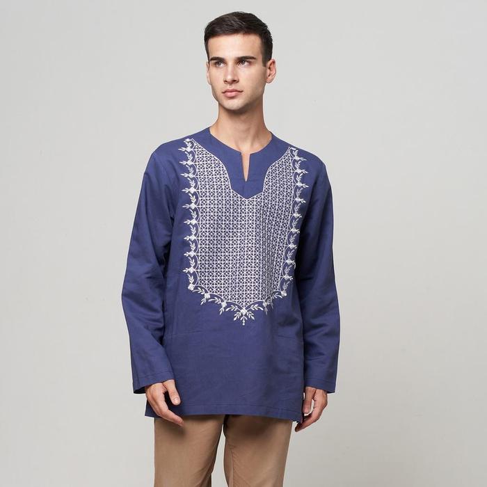 Gambar Baju Koko Preview Itang Yunasz Omna Kantong Panjang dari Preview Muslimwear Kota Administrasi Jakarta Barat Tokopedia