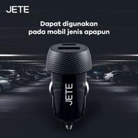 Gambar JETE J3 Car Charger Dual Output 20W Type C PD & USB QC 3.0 18W - Garansi Resmi 2 Tahun dari JETE Authorized Shop Kota Administrasi Jakarta Pusat 3 Tokopedia