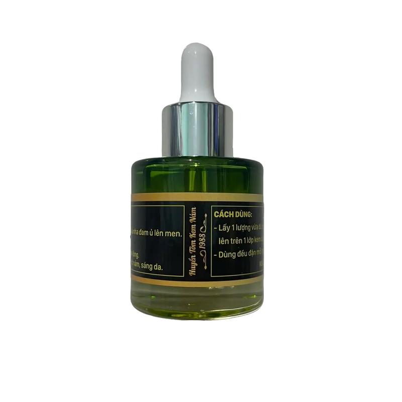 1 CHAI SERUM Huyền Tôm Kem Nám 1988 dưỡng da mờ thâm nám tàn nhang đồi mồi da thâm mụn da sần chai lì ,hổ trợ làm đẹp da giúp da mặt căng bóng sáng hồng . Skincare