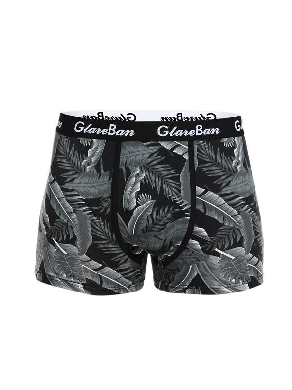 Men's Colorblock Boxer Briefs, Regular Fit Soft Breathable Underwear for Daily Wear,  Men's Underwear for All Seasons 5