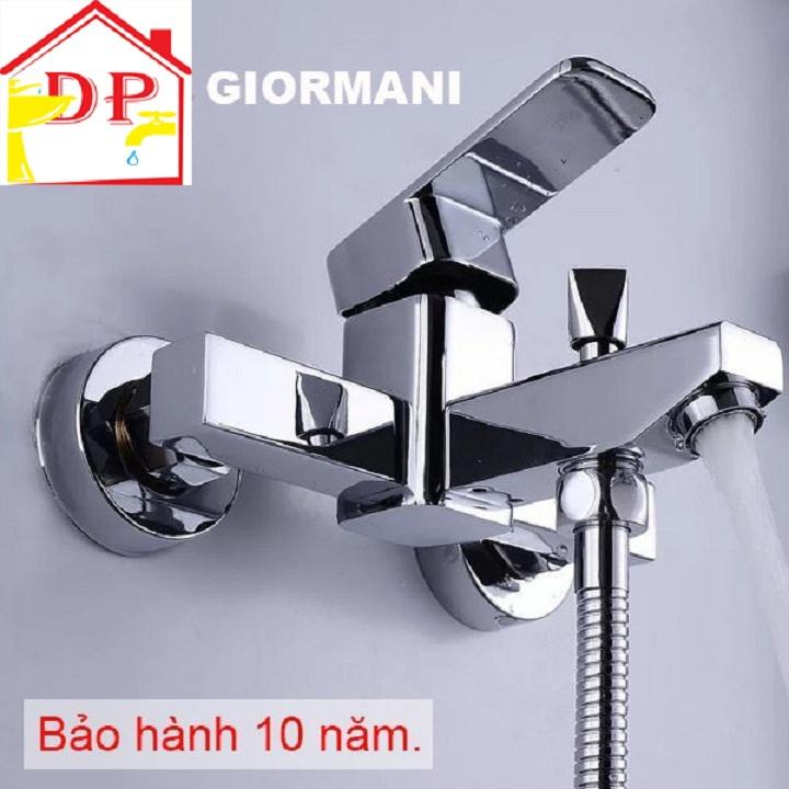 Củ sen tắm vuông nóng lạnh cao câp GIORMANI kèm đôi chân đồng chữ Z SNL902 - hàng TAIWAN