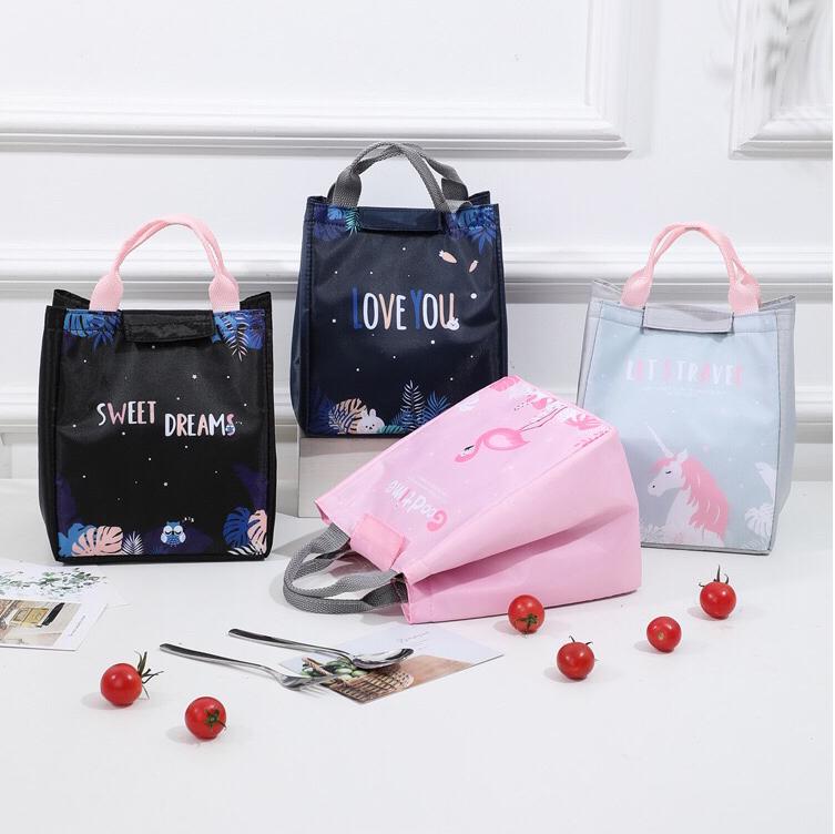 Product Introduction of IOS 613 Tas Bekal Lunch Cooler Bag  Waterproof Tas Bento Alumunium Foil Lunch Bag Import COD 5