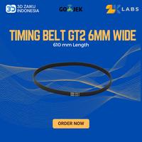 Gambar ZKLabs Closed Loop Timing Belt GT2 6mm Wide 610 mm Long dari 3D Zaiku Indonesia Kota Administrasi Jakarta Barat 1 Tokopedia
