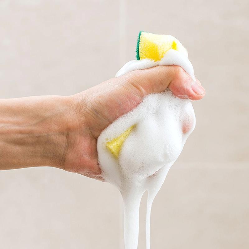 Bọt biển làm sạch, thấm hút cao, rửa bát đĩa, làm sạch ma thuật, cho nồi và vết bẩn, bàn chải bọt biển, chất tẩy rửa dầu mỡ nhà bếp, dụng cụ gia đình 4