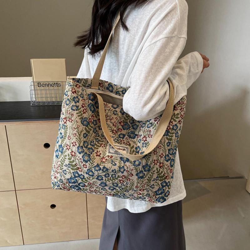 Product Introduction of 2025 Large Capacity Canvas Bag New Style Fashion Suitable for Commuter 22