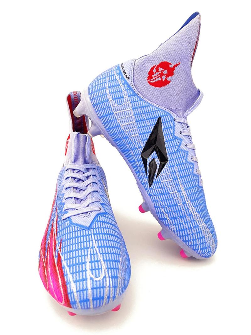 Product Introduction of Men's Professional Competition Training Fashion Football Shoes, High-performance Football Shoes with Strong Wraparound and Support, Lace Up Soccer Shoes 4
