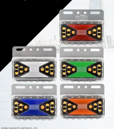 Đèn sườn xe tải soi lốp led hông chớp nháy điện 12V 24V 1