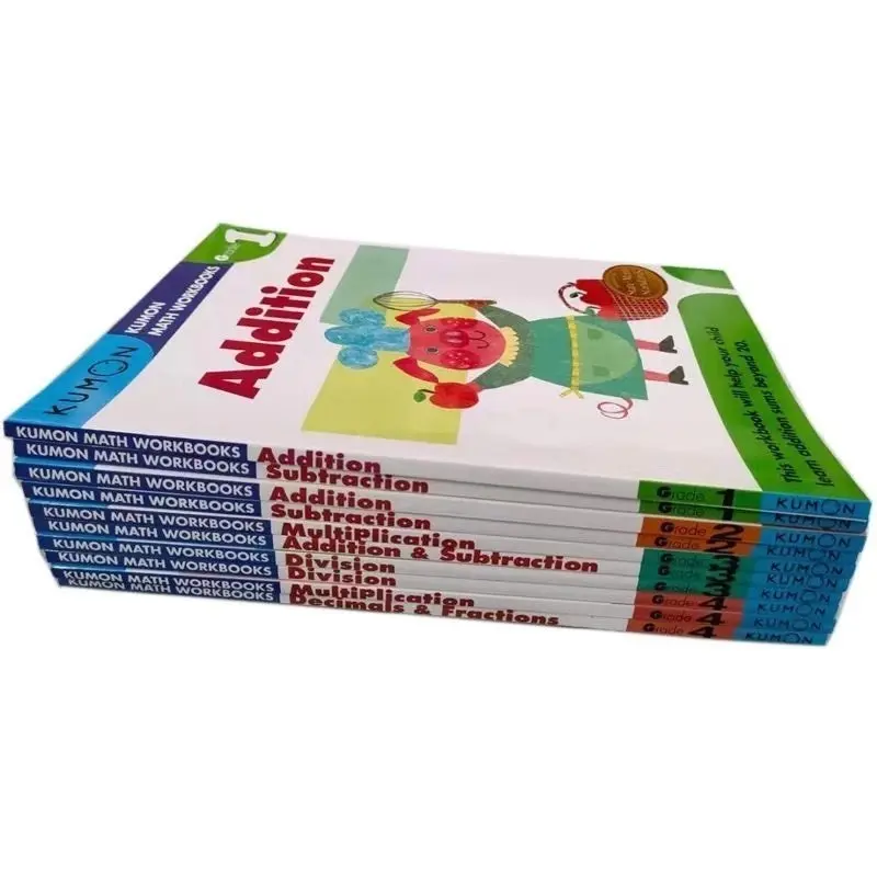 Bộ Sách - Kumon Math Workbooks - 10 cuốn học Toán Tiếng Anh-Simon BookStores 2