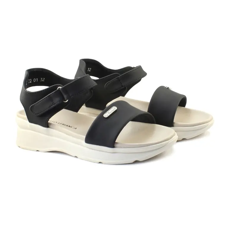 Le Bianca AT 22-01 Sepatu Sendal Wedges Anak Perempuan Wanita Simple Fashion 4