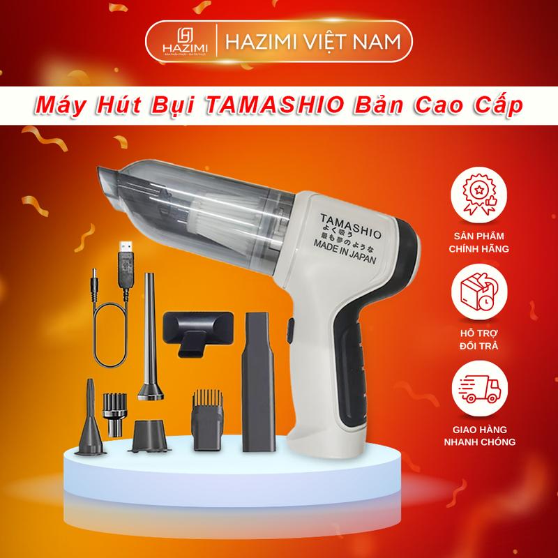 [ Hàng Xịn ] Máy Hút Bụi Cầm Tay Mini Không Dây Nhật Bản Cao Cấp, Lực Hút Mạnh, Hút Bụi, Thổi Bụi, Làm Sạch, Hụt bụi sofa, Bàn Thờ, Ô Tô, Chăn Gối Nệm - BH 24 Tháng máy hút bụi tamashio