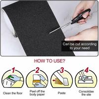 Gambar Vinnatsu-5M*2.5/5CM Lakban Anti Slip  Lakban Anti Slip Untuk Lantai  Slip Safety Walk Tape Lakban Anti Licin Hitam Lakban Anti Slip Untuk Tangga Lantai Kamar Mandi - black, 5mx2.5cm dari Vinnatsu Kab. Tangerang 4 Tokopedia