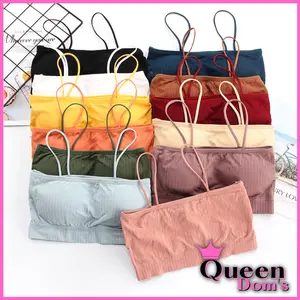 [BEST SELLER]  Bra Kemben Seamless Tengtop Pakaian Dalam Wanita Crop Top  Bralette 1019