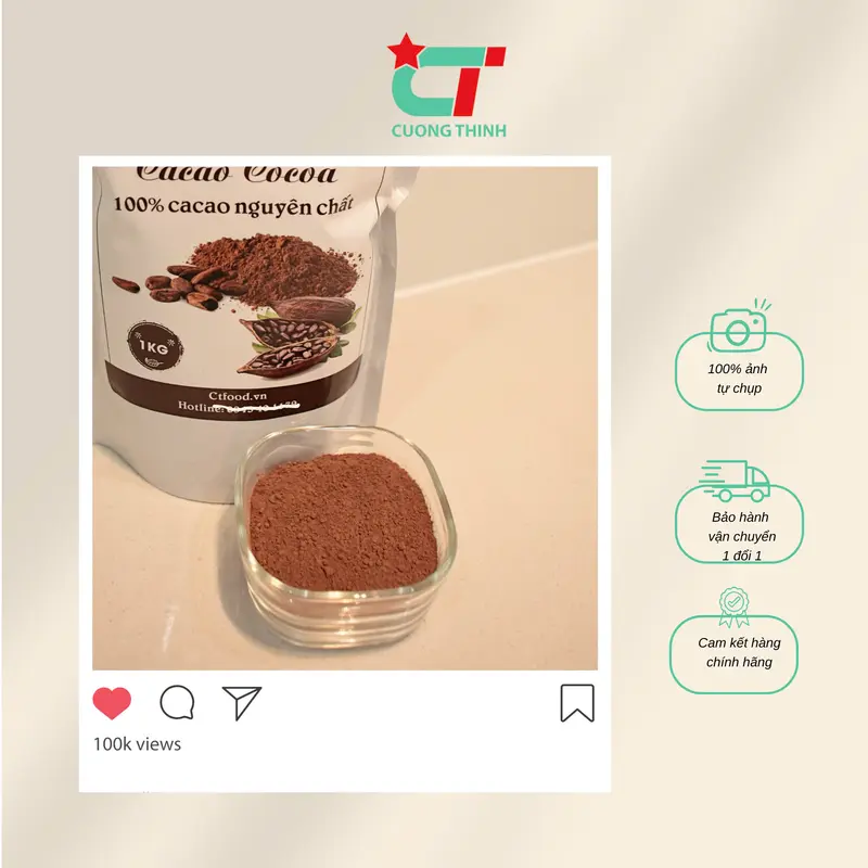 Bột Cacao Nguyên chất Malay 4
