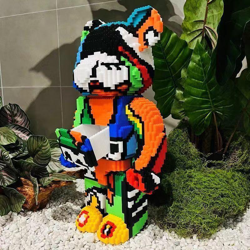 Product Introduction of Khối Xây Dựng, Tương Thích Với Lego, Dòng Ngoại cỡ 55, Gấu Bạo Lực Đồ Trang Trí, Đồ Chơi Lắp Ráp Ba Chiều Thích Hợp Cho Bé Trai Và Bé Gái, Quà Tặng Trẻ Em, Giảm Giá 2