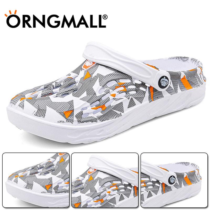Product Introduction of ORNGMALL-Xăng Đan Mùa Hè Cho Nam, Dép Đi Trong Nhà Thường Ngày, Guốc Lỗ Nhanh Khô, Giày Đi Vườn Cho Cặp Đôi, Xăng Đan Đi Biển 38-49 4