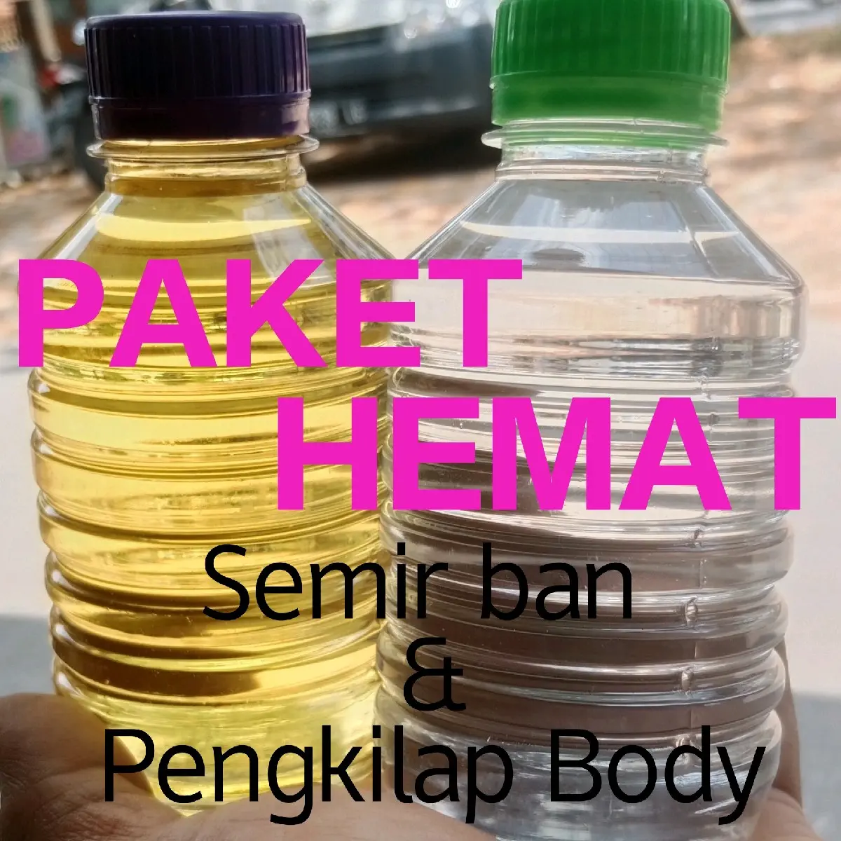 PAKET HEMAT.500ML(SEMIR BAN DAN PENGKILAP BODY)MOTOR DAN MOBIL