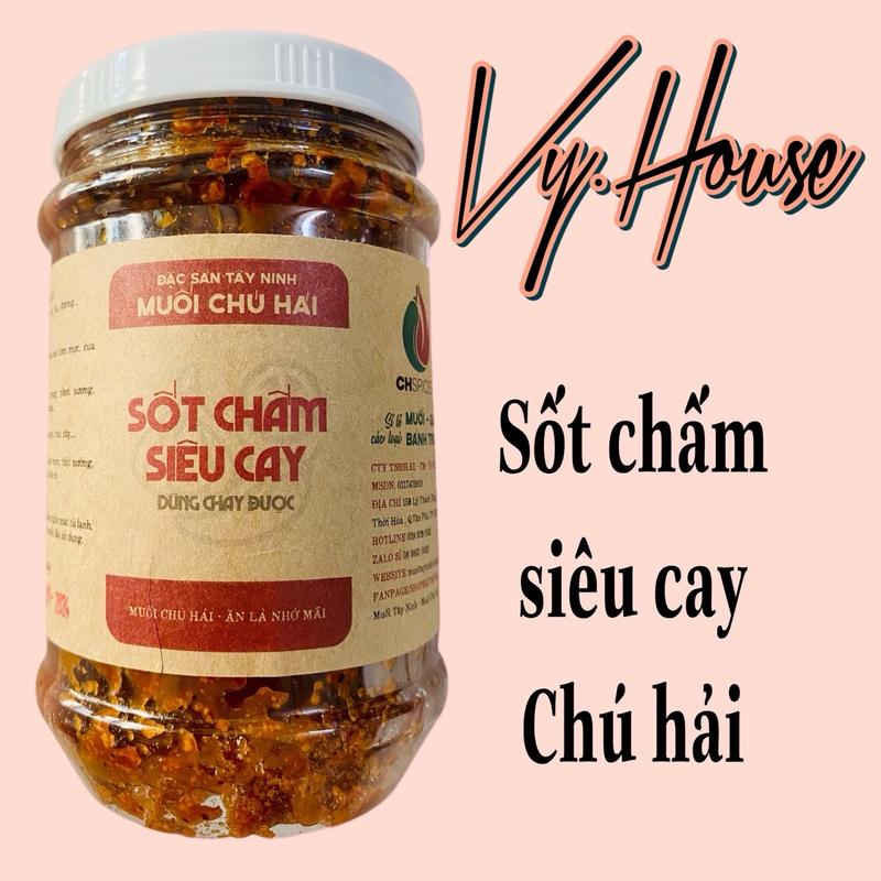 Muối chú Hải sốt chấm siêu cay 500g