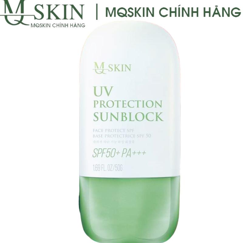 CHẤT MỚI 1 Kem Chống Nắng MQ Skin dưới< SPF 50 Sệt 50ml hỗ trợ sáng da Tất cả các loại da Mẫu Mới Skincare Sunscreen