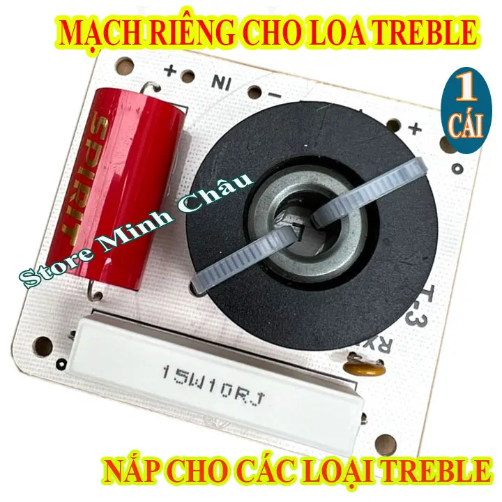 MẠCH PHÂN TẦN CÁC LOẠI LOA TREBLE T3 NHẬP KHẨU - GIÁ 1 MẠCH