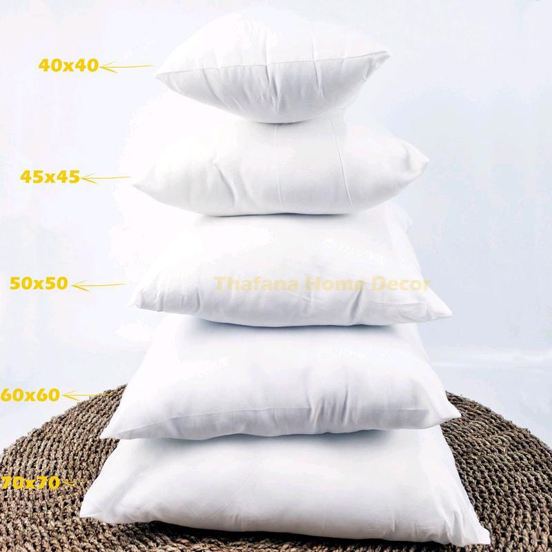Bantal Sofa / Bantal Ukuran 30x30 / 40x40 / 45x45 Warna Putih 0