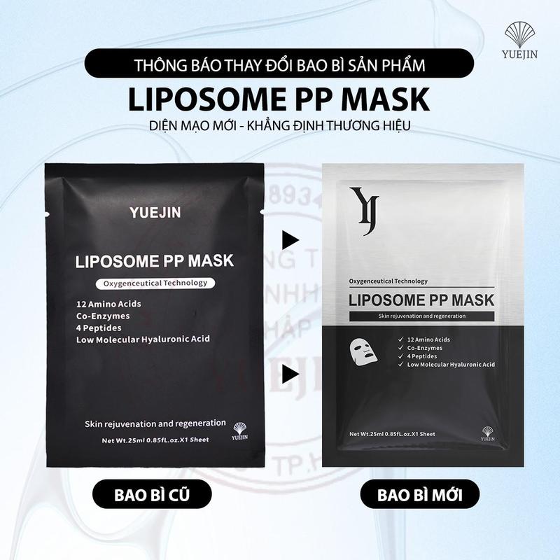 Product Introduction of Mặt nạ phục hồi đa tầng Yuejin Liposome PP Mask, cấp ẩm, giảm mụn và tái tạo làn dạ (1 miếng) 23
