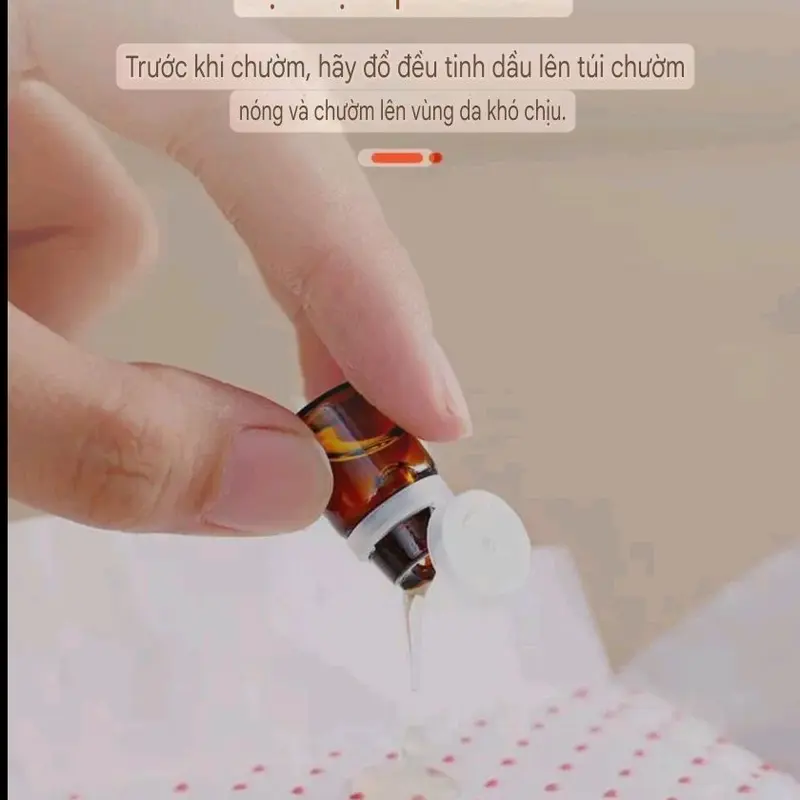 Miếng dán nhiệt ngải cứu, massage, giảm đau, giảm bầm, đau lưng, đau bụng kinh 4