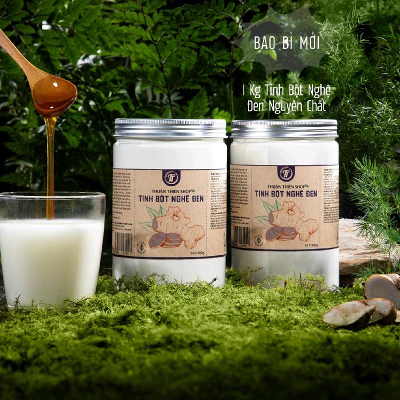  Tinh bột nghệ đen  Thuận Thiên Shop 1kg pha uống 