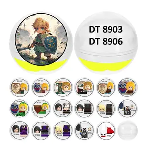 Mainan kapsul gacha varian - Legend of Zelda dan Final Fantasi (SKU DT8903 - DT8906)