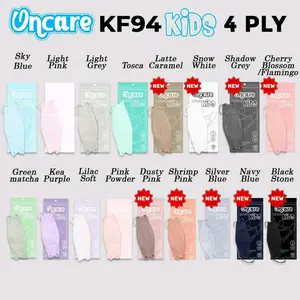 Masker Kf94 Anak Warna 4ply isi 10pc