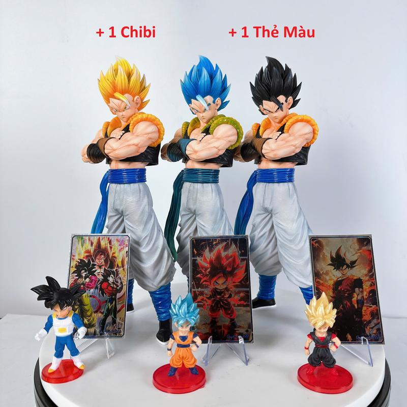 Mô Hình Gogeta Cao 30cm Trong Dragonball Với 3 Màu Tóc JT Studio Ongchumohinh MH789 Toy Đồ Chơi
