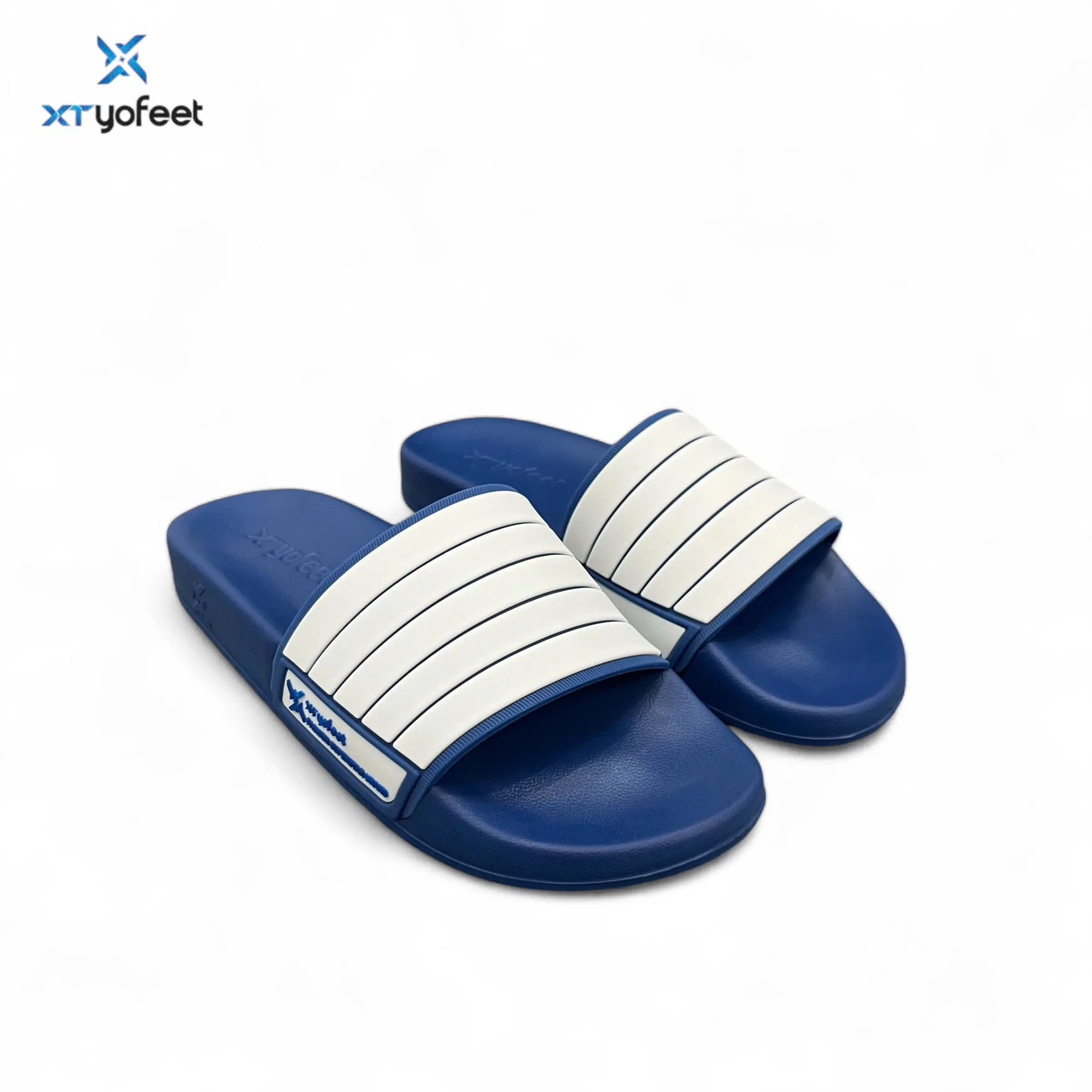 dép nam nữ quai ngang phối màu bản đế nhiều màu hot (XC 66) Slipper DéP Đế Bằng