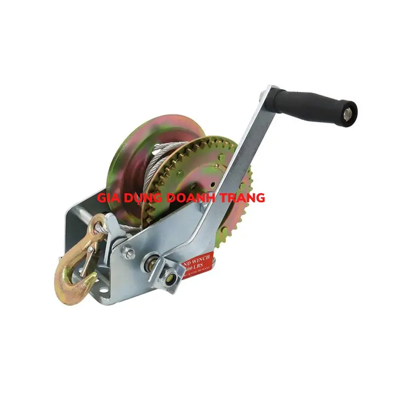 Tời qua.y tay hãm chốt hai chiều loại 600lbs - 1000lbs (TỜI HÃM CHỐT) 3