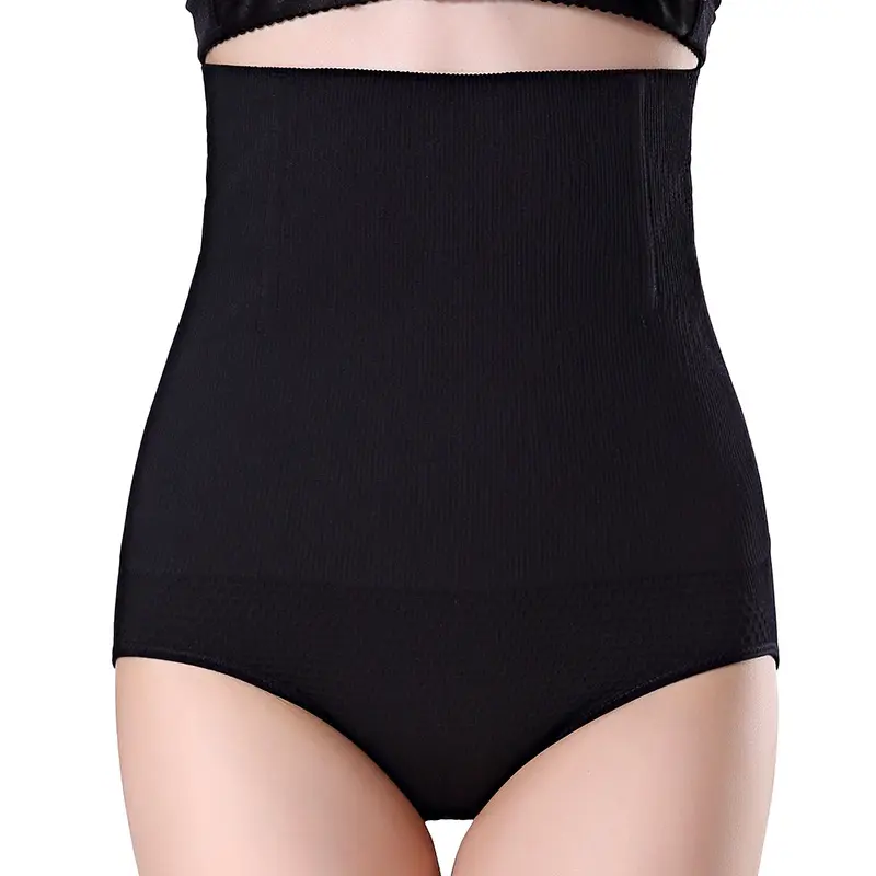 Cross-Border High Waist Belly Shaping Panties Postpartum Belly Contracting Seamless Seamless Belly Contracting and Hip Lifting Body-Shaping Pants Women's Shaping Pants