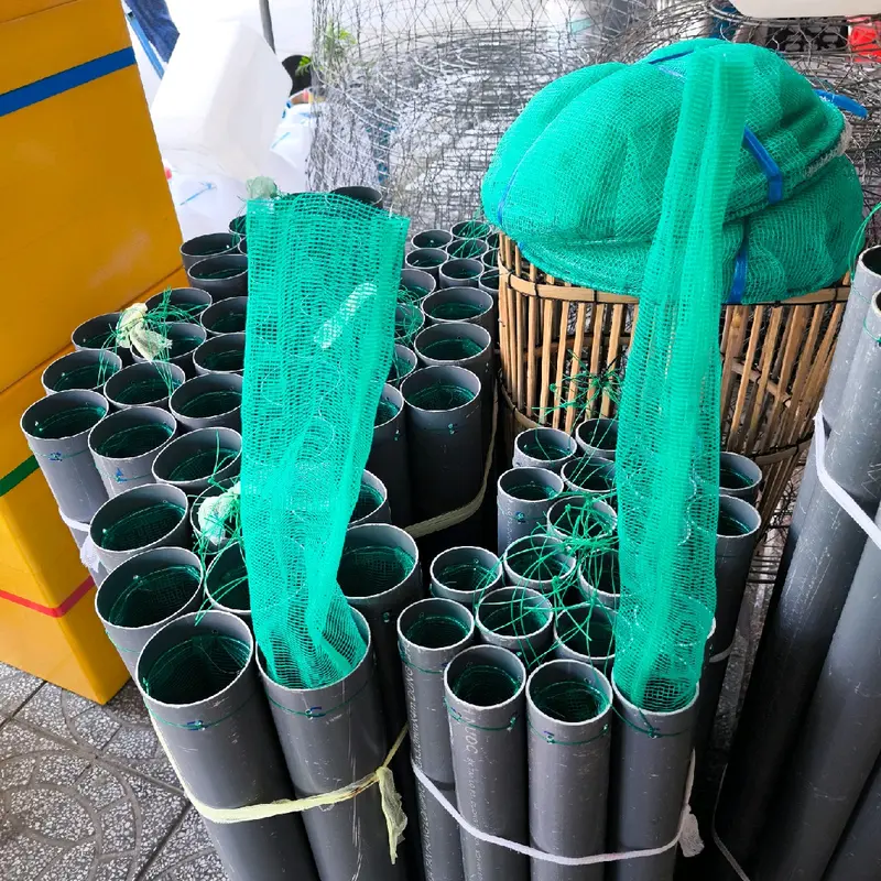 combo 5 ống trúm lương ống nhựa kích thước 60mm siêu nhạy (có túi thở) tặng thuốc đặt lươn 0