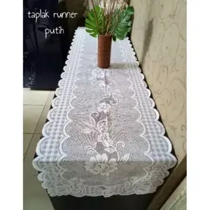 TAPLAK MEJA TAMU/TABLE RUNNER/TAPLAK BUFFET 50×230 CM BAHAN POLYESTER CLASSIC